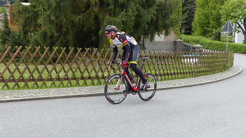 Radsport:  Nico Neblung in Action