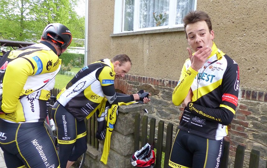 Radsport: Waldenburg nach dem Rennen