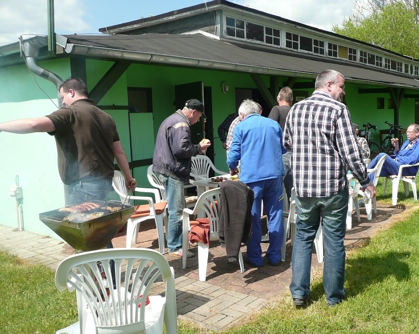 Arbeitseinsatz im Freibad
