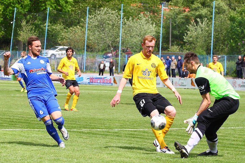 3:1 gewinnt Wacker gegen Auerbach
