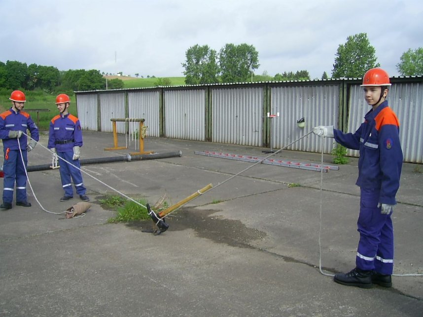Pr&uuml;fung zur Jugendflamme II
