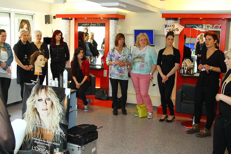 Gesteckt und gestylt