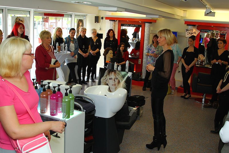 Gesteckt und gestylt