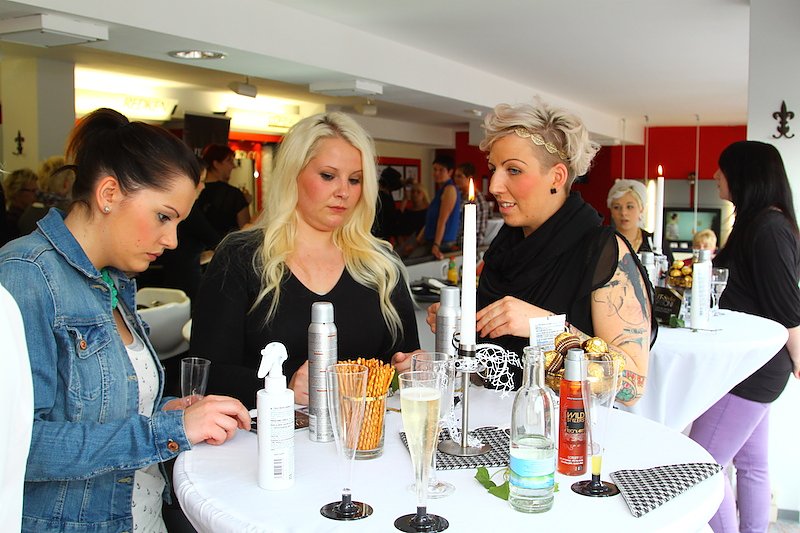 Gesteckt und gestylt