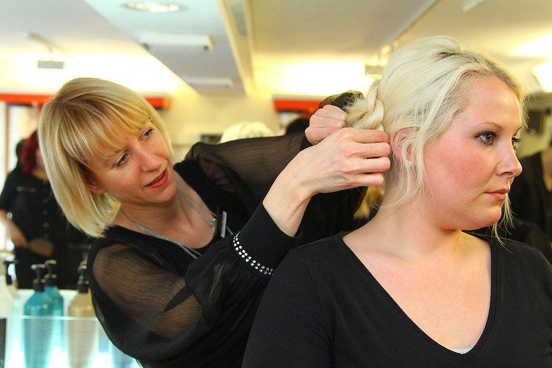 Gesteckt und gestylt