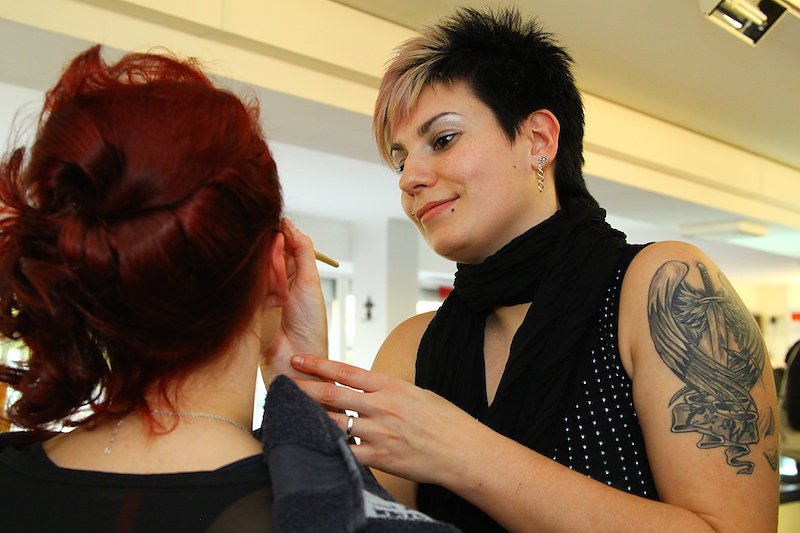 Gesteckt und gestylt