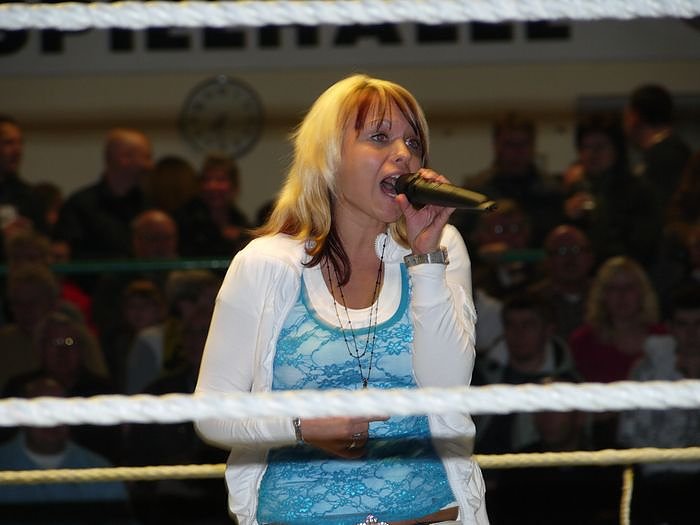 Abschied in der Halle