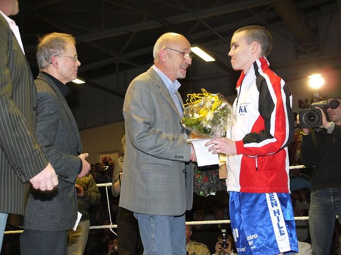 Abschied in der Halle