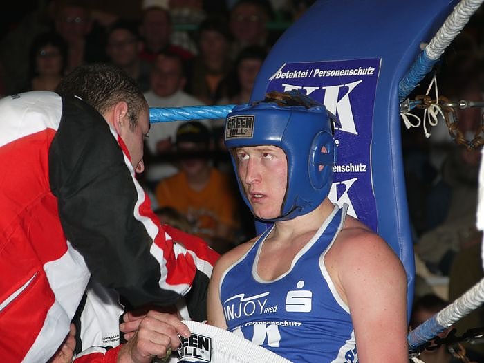 Abschied in der Halle