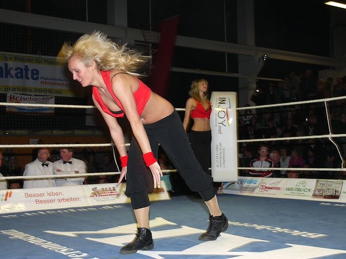 Abschied in der Halle