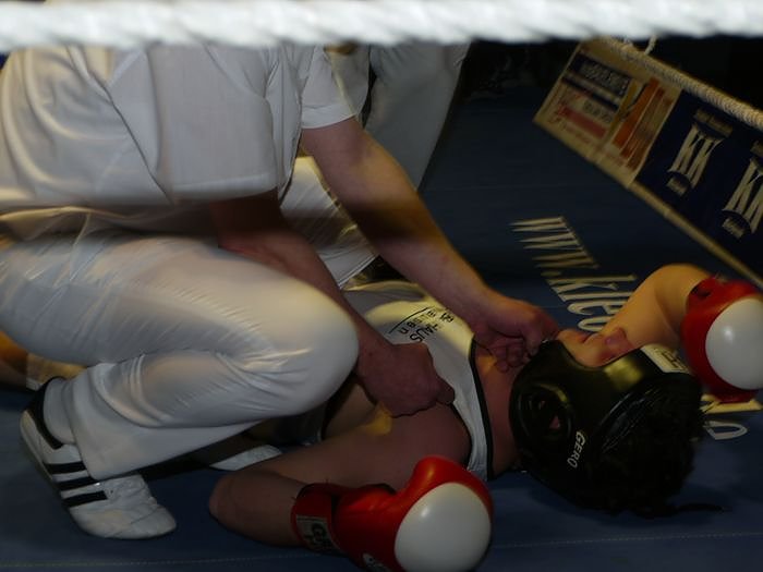 Abschied in der Halle