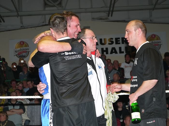 Abschied in der Halle