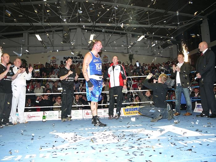 Abschied in der Halle