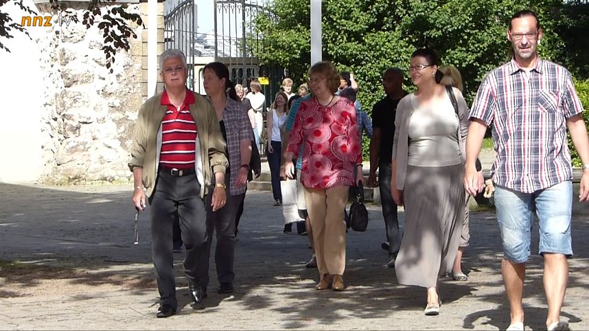 Eine etwas andere Probe im Theater