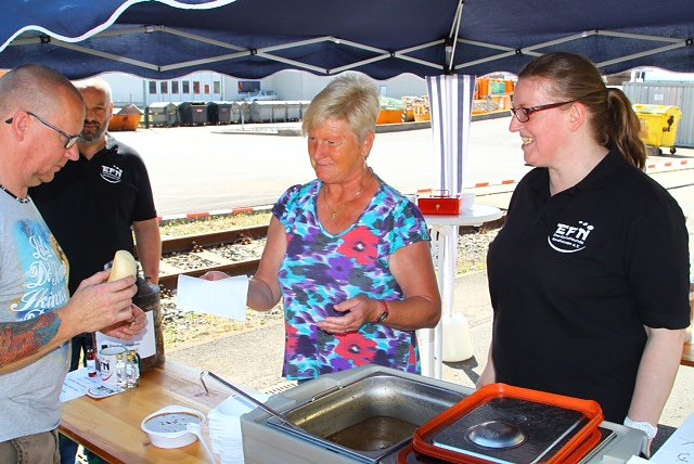 Besuch bei den Stadtwerken