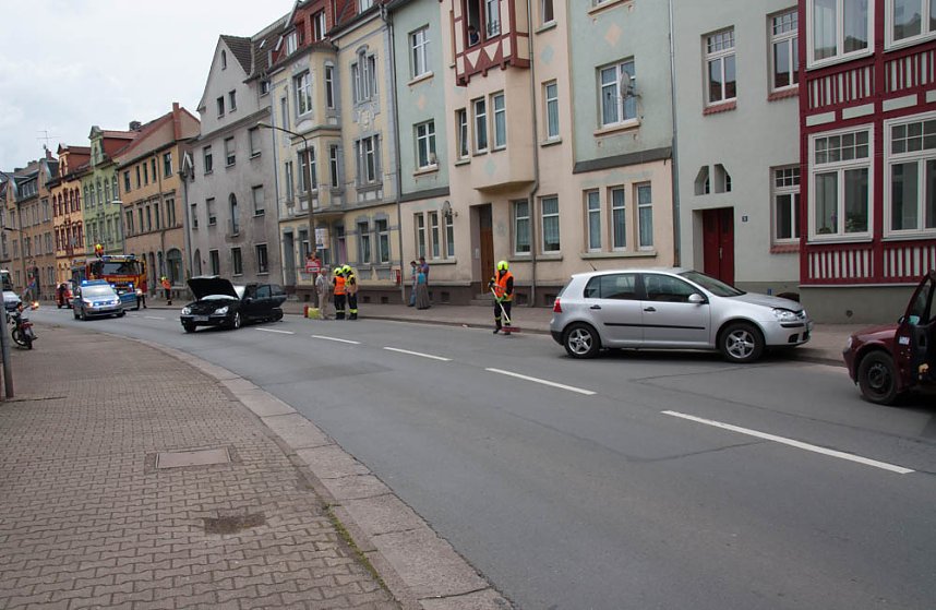 Crash in der Grimmelallee