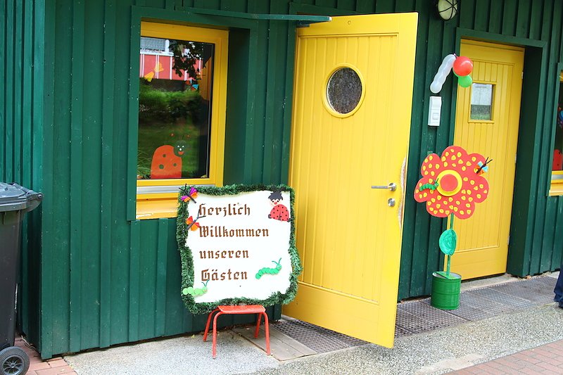 Offene T&uuml;ren bei den Wipperb&auml;ren