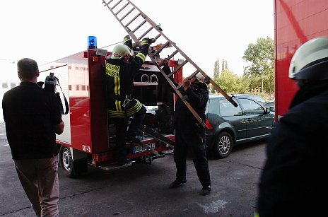 Einsatz&uuml;bung Feuerwehr