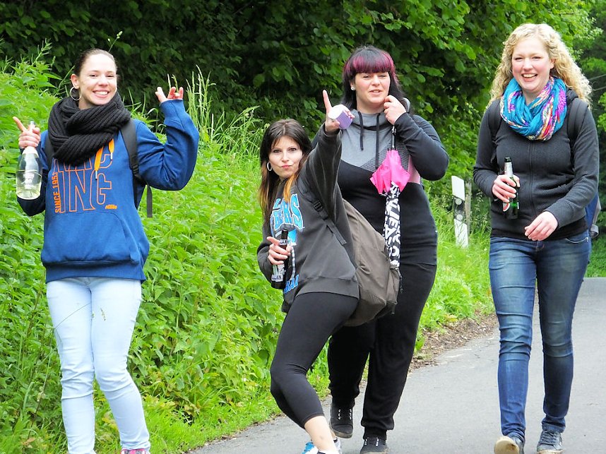 Zum Vatertag unterwegs