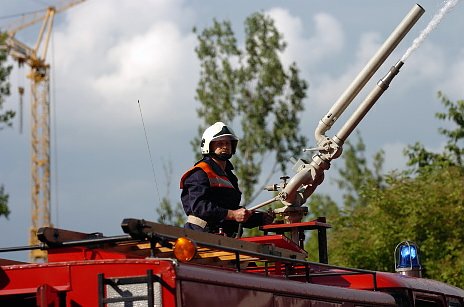 Einsatz&uuml;bung Feuerwehr