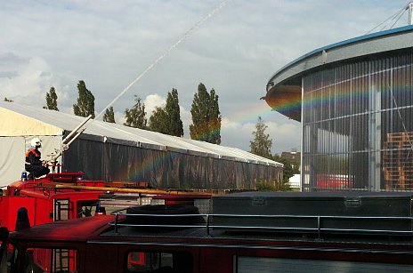 Einsatz&uuml;bung Feuerwehr