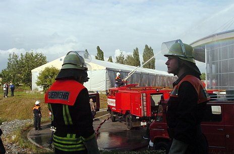 Einsatz&uuml;bung Feuerwehr
