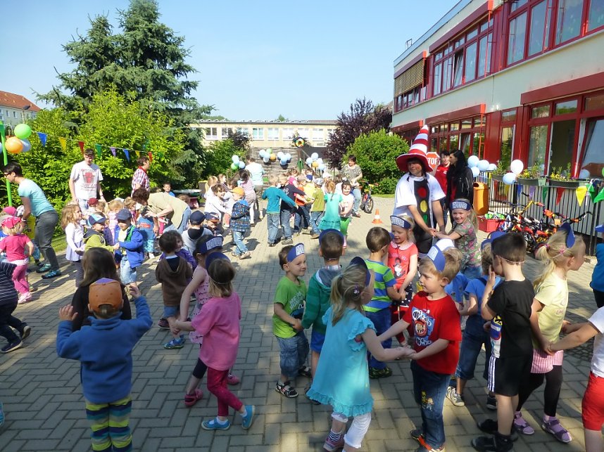 Mit Begeisterung bei Verkehrserziehung