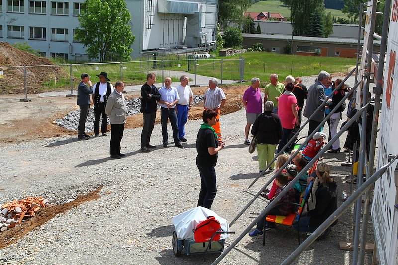 Richtfest an Sollstedter Festhalle