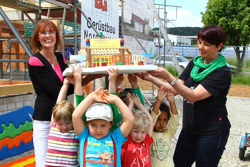 Richtfest an Sollstedter Festhalle