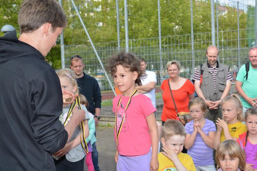 Nachwuchs zeigte sein K&ouml;nnen