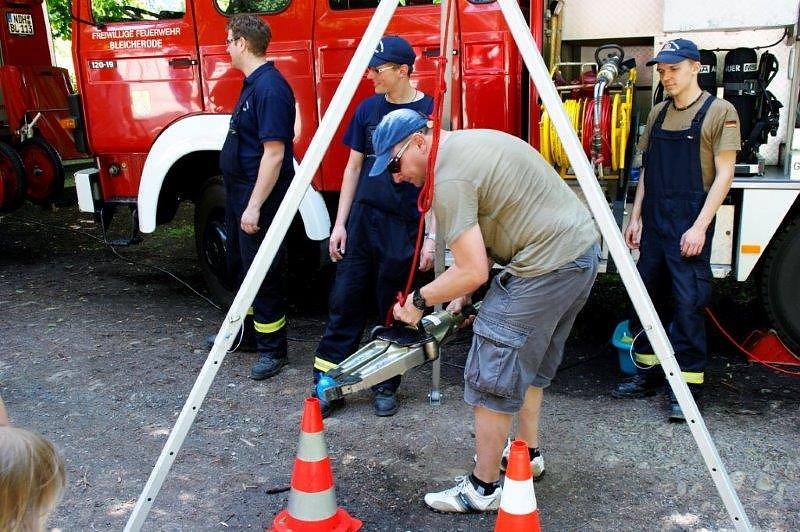 Fest an den Drei B&auml;nken in Bleicherode