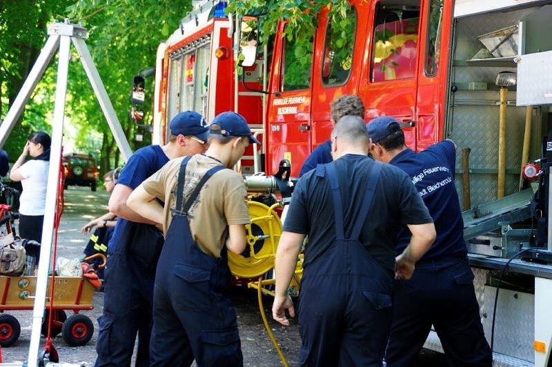 Fest an den Drei B&auml;nken in Bleicherode