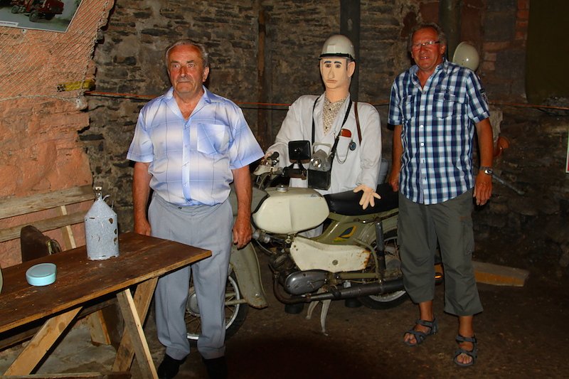 Bergbaustollen im Gutshaus