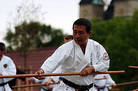 Training mit Tamayose Sensei
