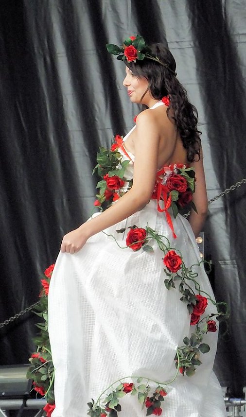 Flower Power beim Rolandsfest