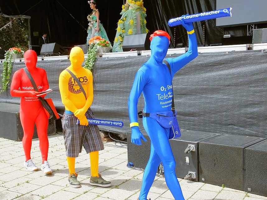 Flower Power beim Rolandsfest