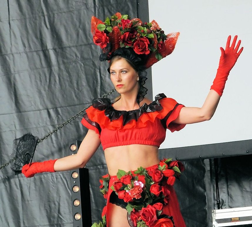 Flower Power beim Rolandsfest