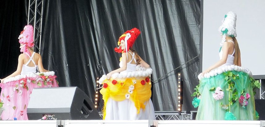 Flower Power beim Rolandsfest