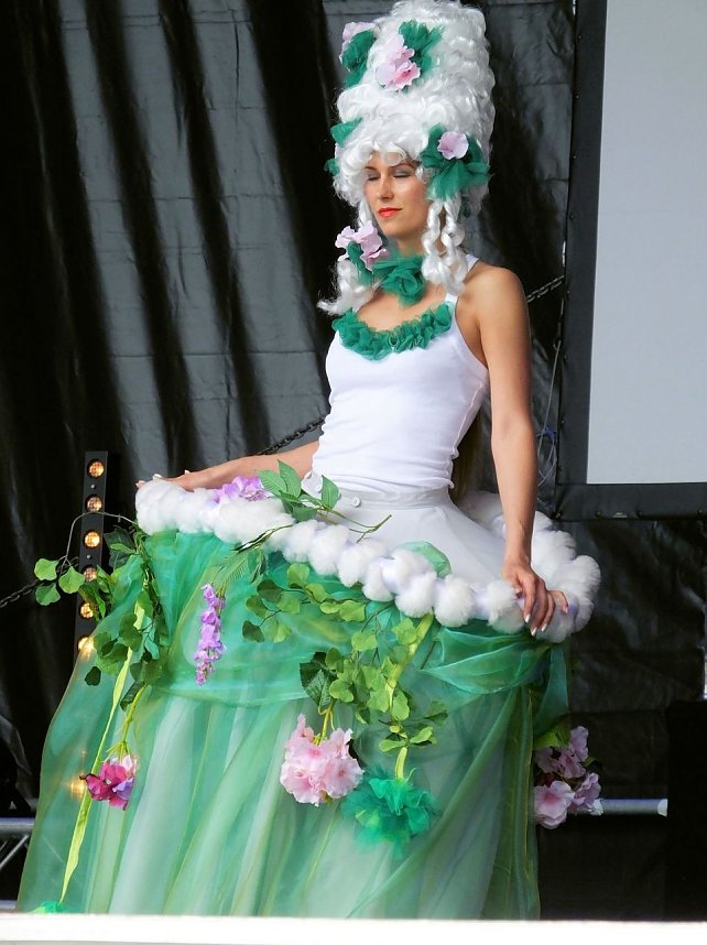 Flower Power beim Rolandsfest