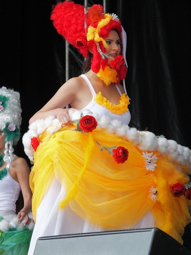 Flower Power beim Rolandsfest