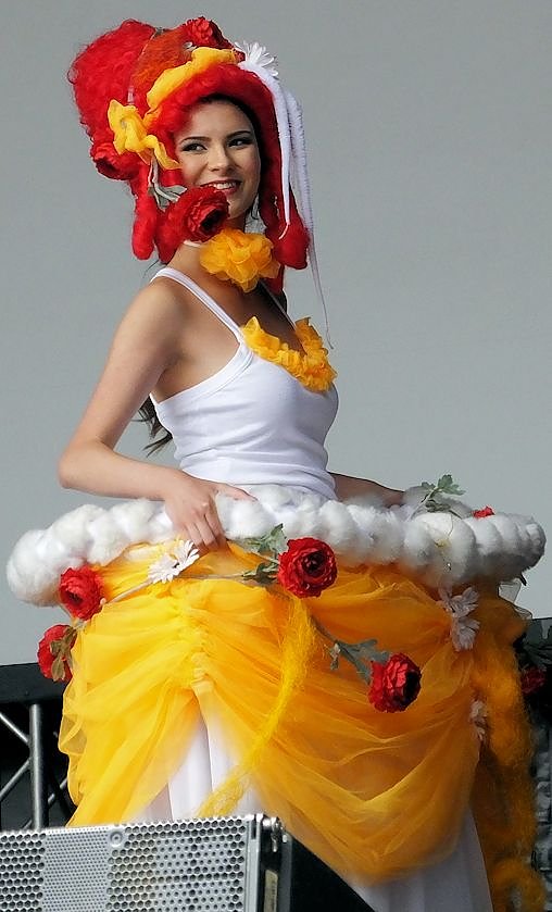 Flower Power beim Rolandsfest