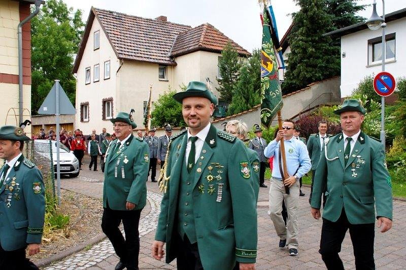 Sch&uuml;tzenfest in Obergebra