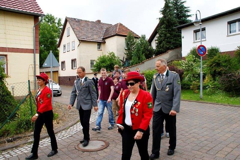 Sch&uuml;tzenfest in Obergebra