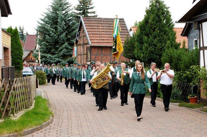 Sch&uuml;tzenfest in Obergebra