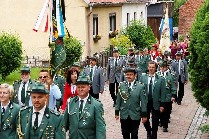 Sch&uuml;tzenfest in Obergebra