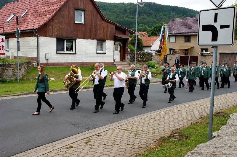 Sch&uuml;tzenfest in Obergebra
