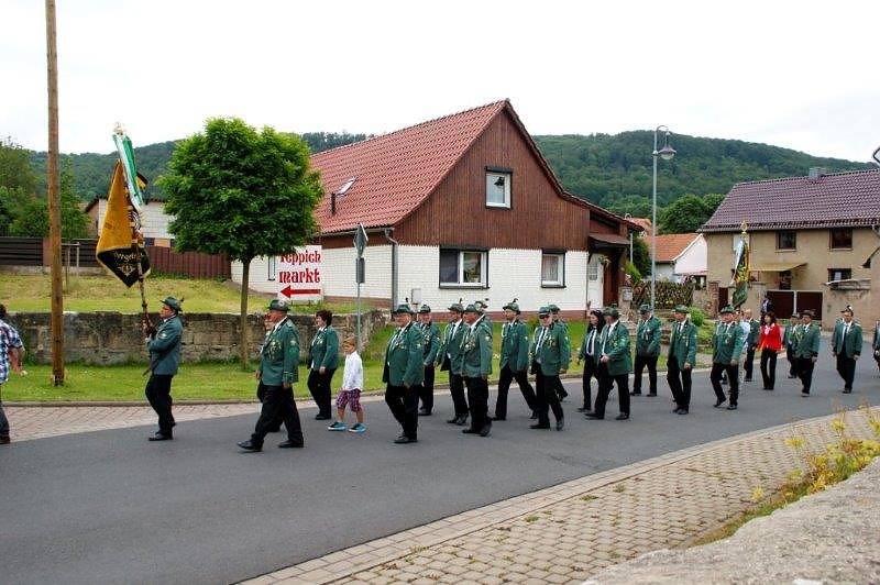 Sch&uuml;tzenfest in Obergebra