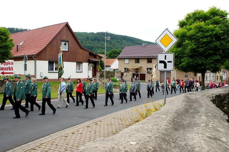 Sch&uuml;tzenfest in Obergebra
