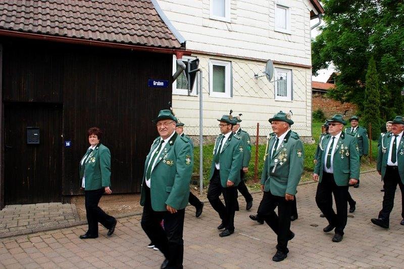 Sch&uuml;tzenfest in Obergebra