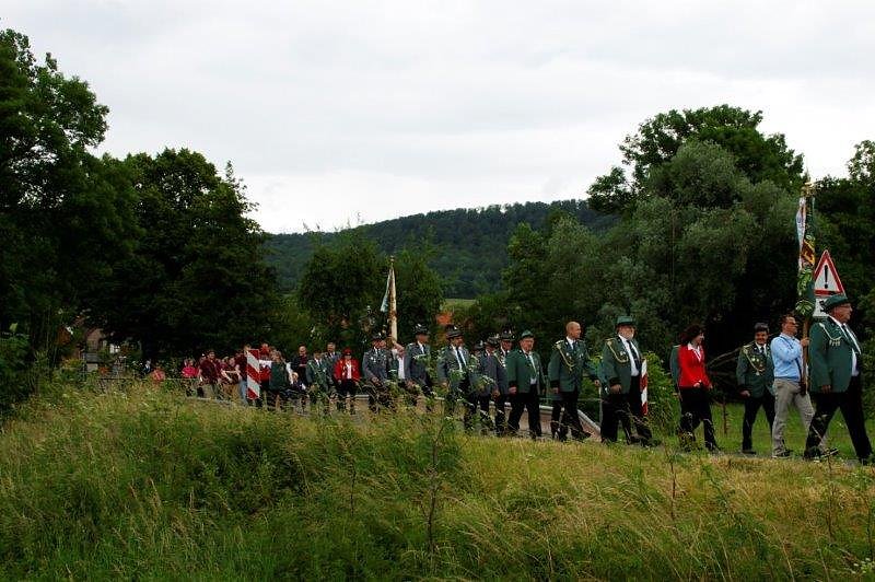 Sch&uuml;tzenfest in Obergebra
